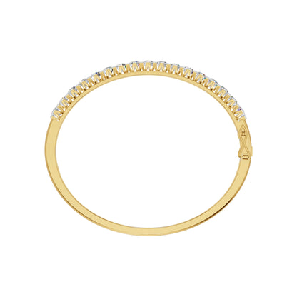 Statement Strand Diamond Kada Bracelet 18 KT / Yellow Gold