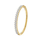 Statement Strand Diamond Kada Bracelet 18 KT / Yellow Gold