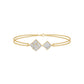 Jaali Filigree Diamond Chain Bracelet 18 KT / Yellow Gold
