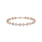 Willow Line Diamond Chain Bracelet 18 KT / Rose Gold