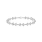 Willow Line Diamond Chain Bracelet 18 KT / White Gold