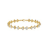 Willow Line Diamond Chain Bracelet 18 KT / Yellow Gold