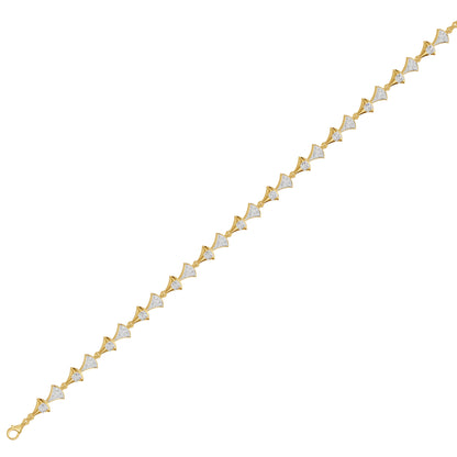 Willow Line Diamond Chain Bracelet 18 KT / Yellow Gold