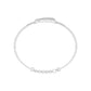 Glow Curve Diamond Kada Bracelet 18 KT / White Gold