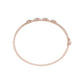 Layered in Light Diamond Kada Bracelet 18 KT / Rose Gold