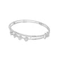 Layered in Light Diamond Kada Bracelet 18 KT / White Gold