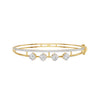 Layered in Light Diamond Kada Bracelet 18 KT / Yellow Gold