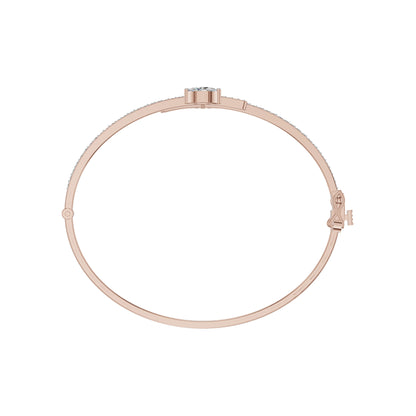Shapes of Power Diamond Kada Bracelet 18 KT / Rose Gold