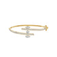 Shapes of Power Diamond Kada Bracelet 18 KT / Yellow Gold