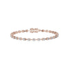 Liquid Luxe Diamond Tennis Bracelet 18 KT / Rose Gold