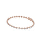 Liquid Luxe Diamond Tennis Bracelet 18 KT / Rose Gold