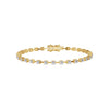 Liquid Luxe Diamond Tennis Bracelet 18 KT / Yellow Gold