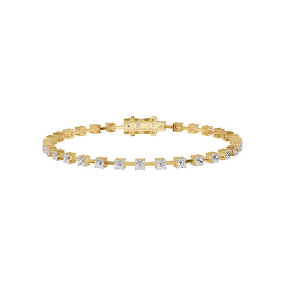 Liquid Luxe Diamond Tennis Bracelet 18 KT / Yellow Gold