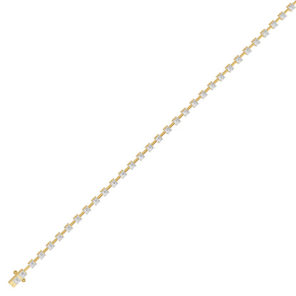 Liquid Luxe Diamond Tennis Bracelet 18 KT / Yellow Gold