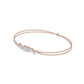 Multi-Cut Brilliant Diamond Chain Bracelet 18 KT / Rose Gold