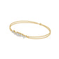 Multi-Cut Brilliant Diamond Chain Bracelet 18 KT / Yellow Gold