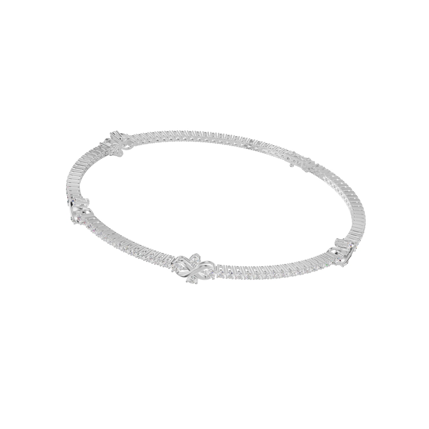 DBR000477 18 KT / White Gold