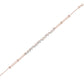 She Holds Multitudes Diamond Chain Bracelet 18 KT / Rose Gold