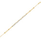She Holds Multitudes Diamond Chain Bracelet 18 KT / Yellow Gold