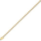 Legacy Arc Diamond Tennis Bracelet 18 KT / Yellow Gold