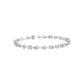 Ruling In Silence Diamond Tennis Bracelet 18 KT / White Gold