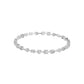 Ruling In Silence Diamond Tennis Bracelet 18 KT / White Gold