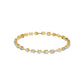 Ruling In Silence Diamond Tennis Bracelet 18 KT / Yellow Gold