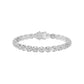 Promise Row Diamond Tennis Bracelet 18 KT / White Gold