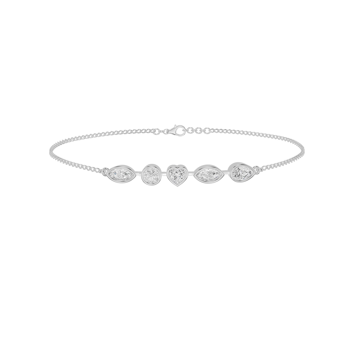 DBR000509 18 KT / White Gold