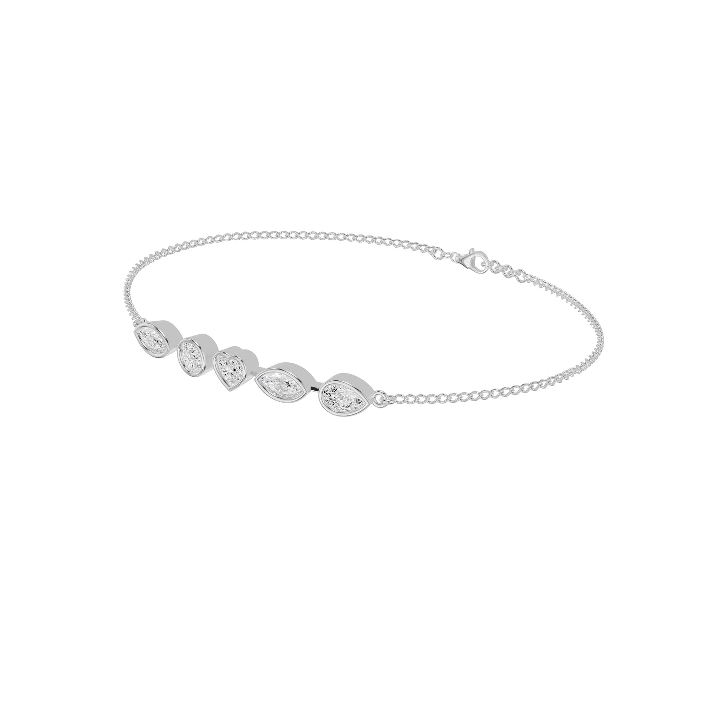 DBR000509 18 KT / White Gold