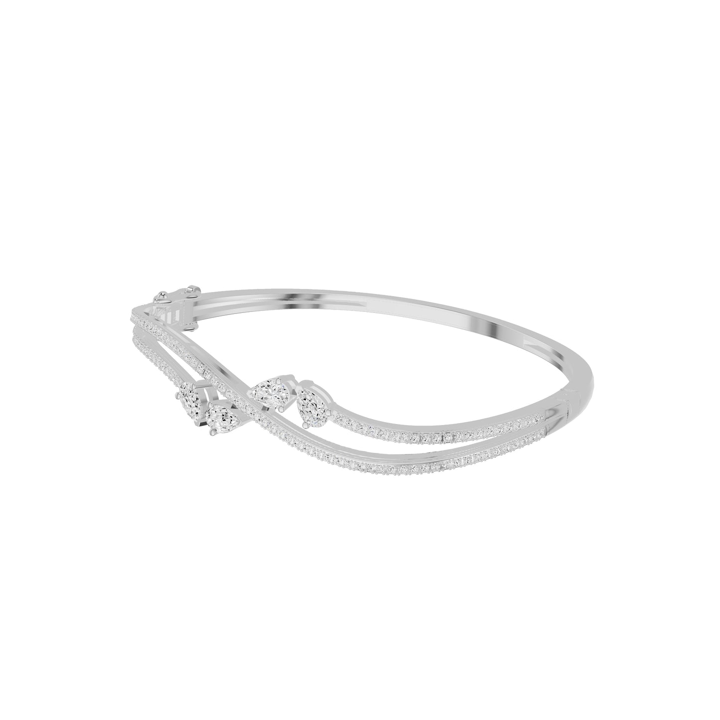 DBR000512 18 KT / White Gold