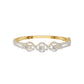 Elyssia Link Diamond Kada Bracelet