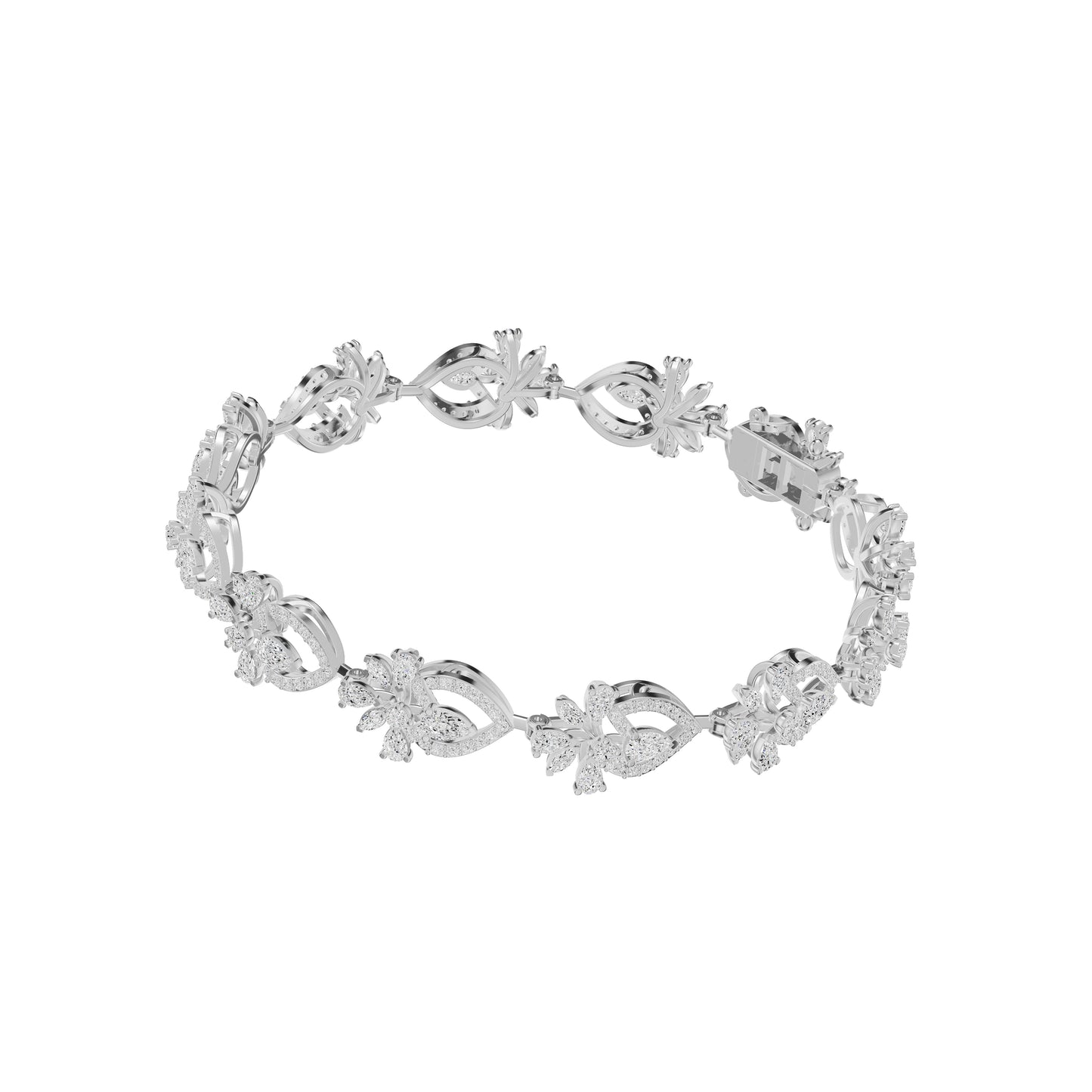 DBR000525 18 KT / White Gold