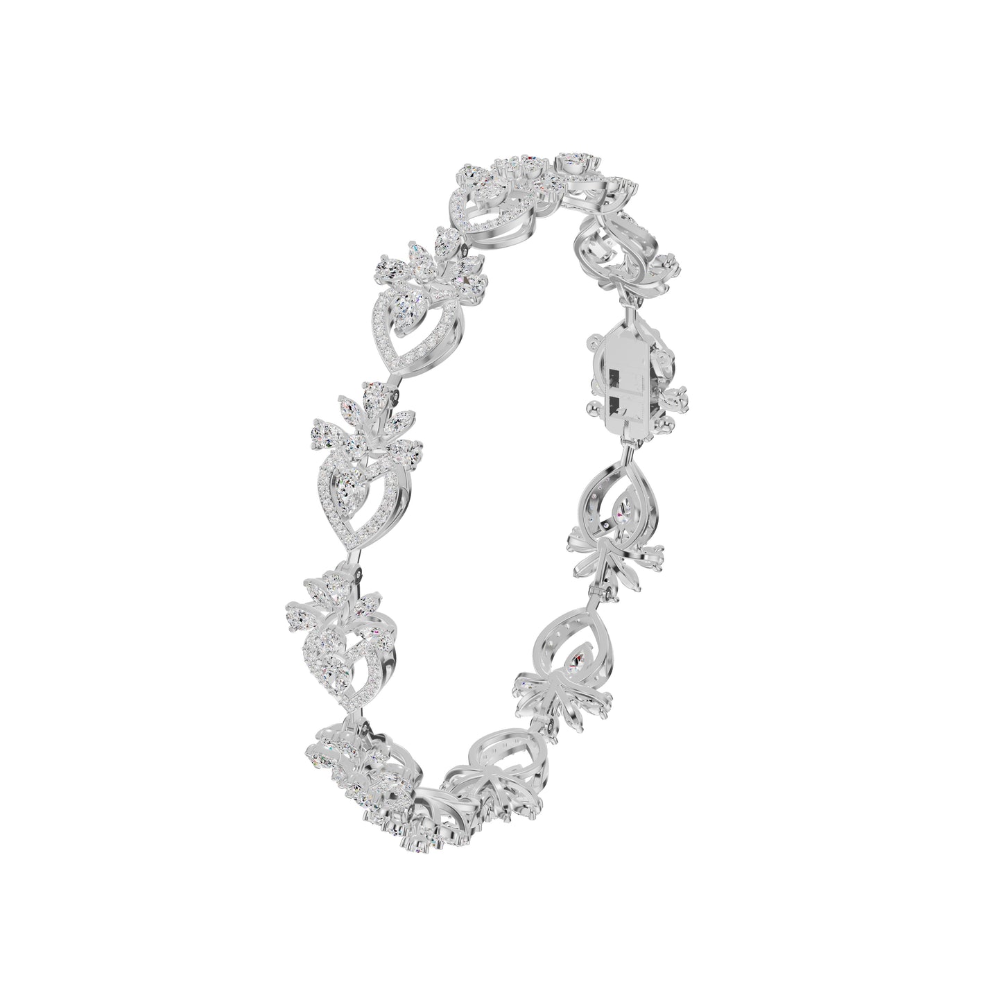 DBR000525 18 KT / White Gold