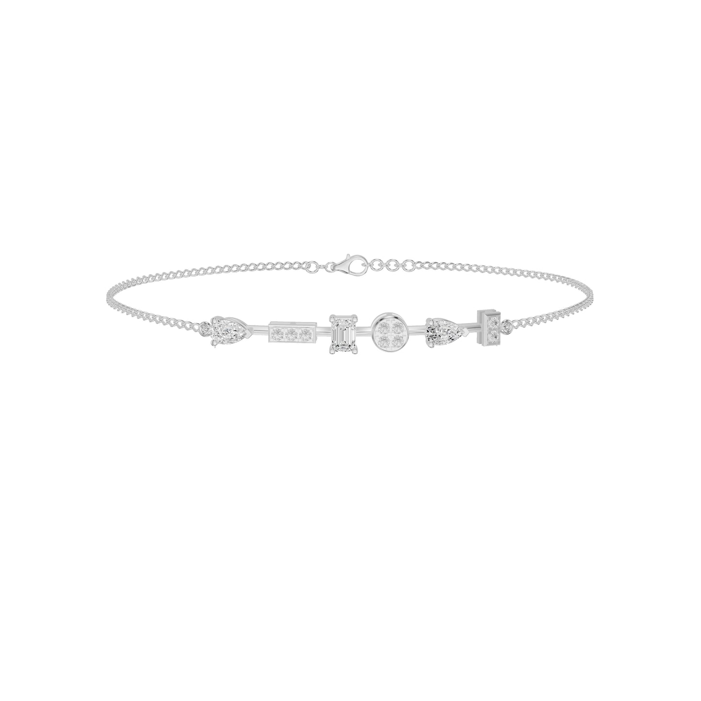 DBR000526 18 KT / White Gold