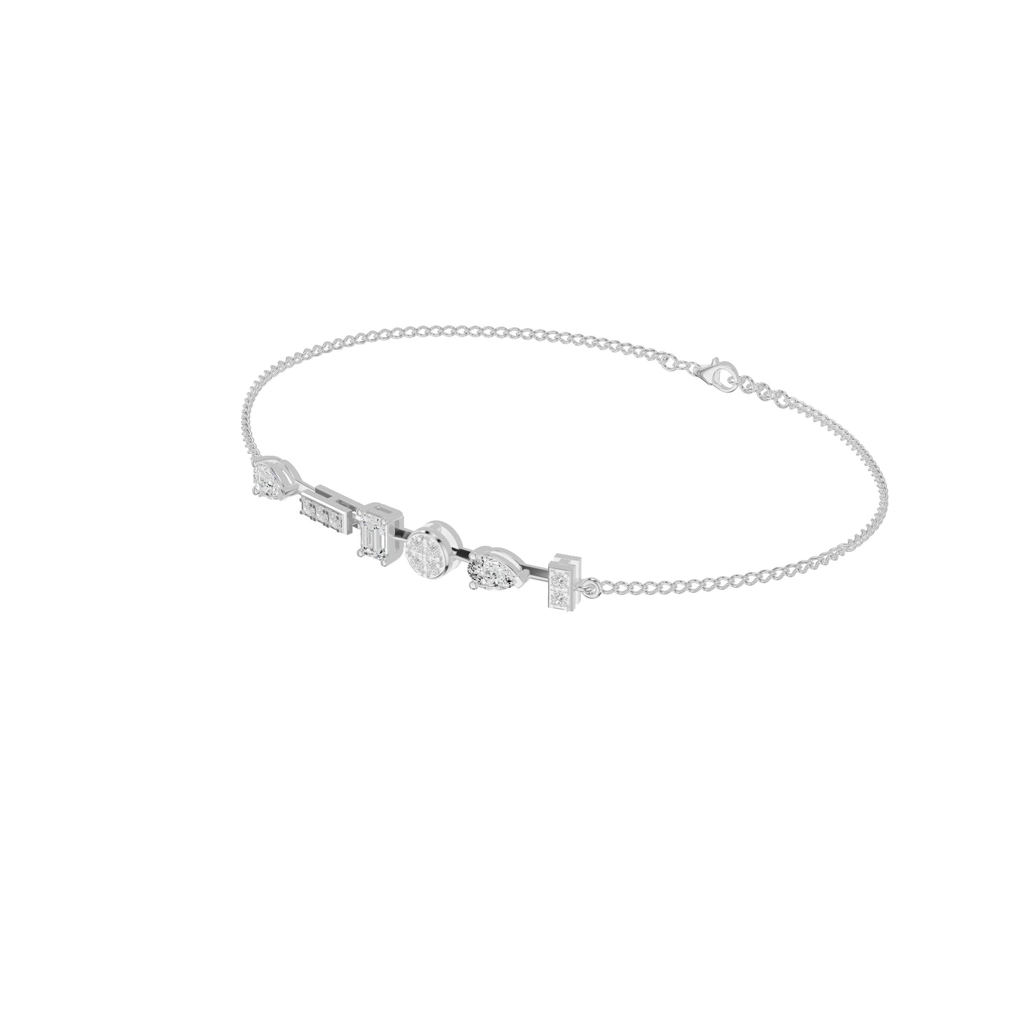 DBR000526 18 KT / White Gold
