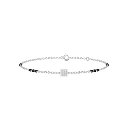 Quadrinelle Diamond Mangalsutra Bracelet