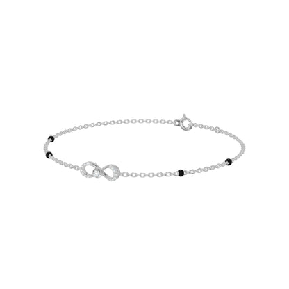 Infivelle Loop Diamond Mangalsutra Bracelet
