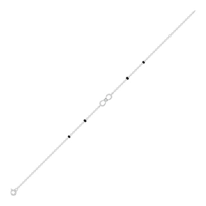 Infivelle Loop Diamond Mangalsutra Bracelet