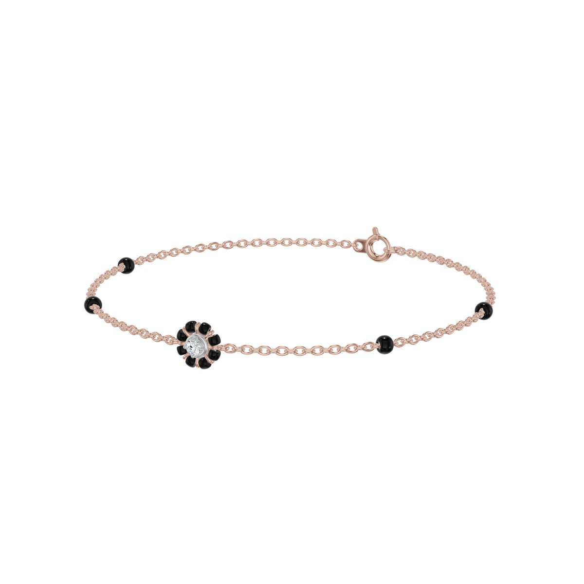 Noiravina Bloom Diamond Mangalsutra Bracelet