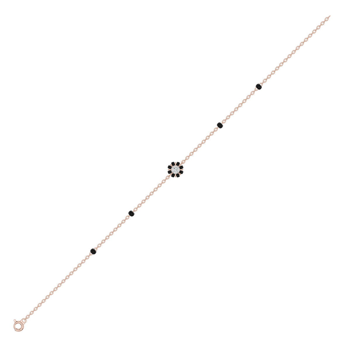 Noiravina Bloom Diamond Mangalsutra Bracelet