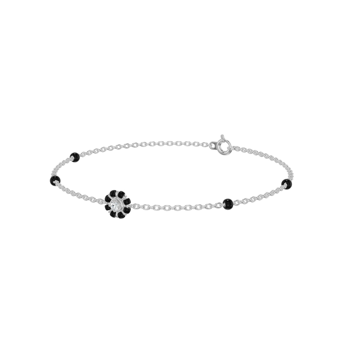 Noiravina Bloom Diamond Mangalsutra Bracelet