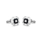 Midnight Black Diamond Cufflinks