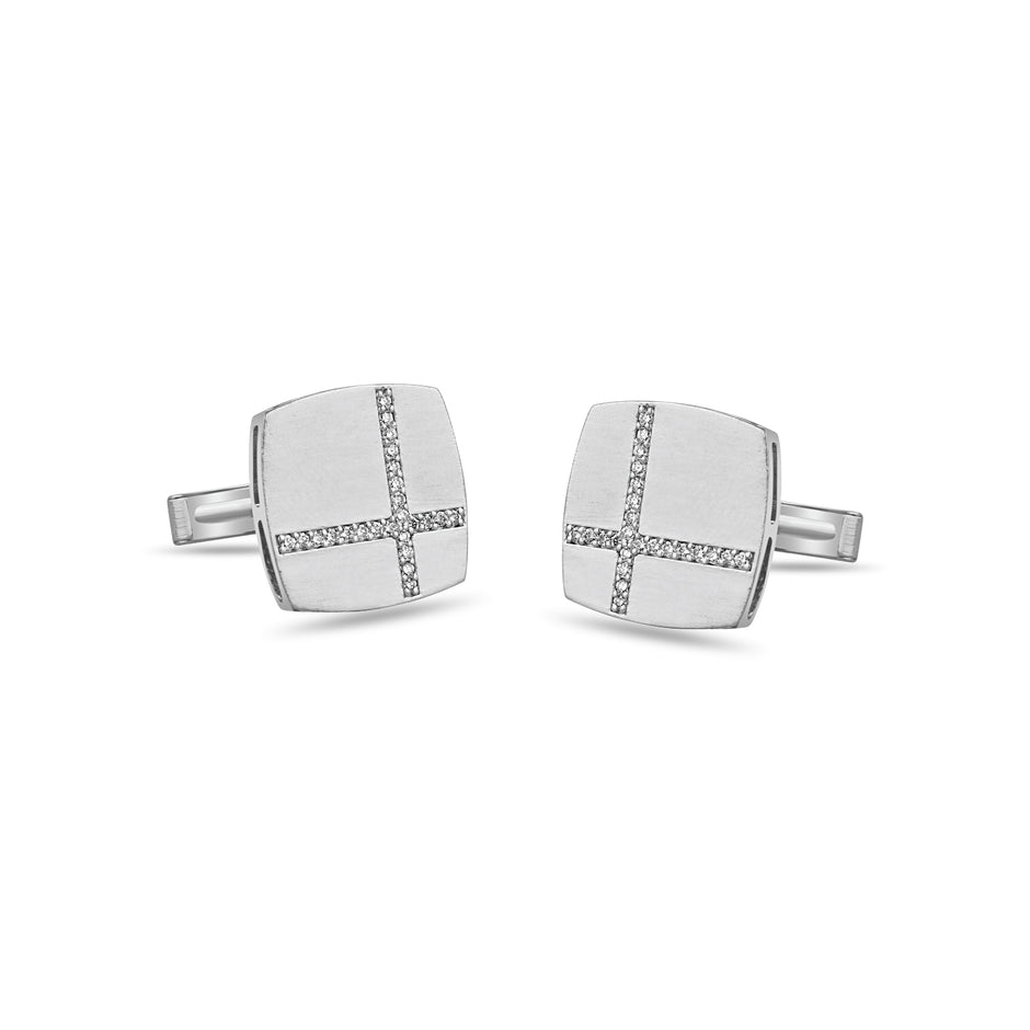 The Diamond Line Cufflinks