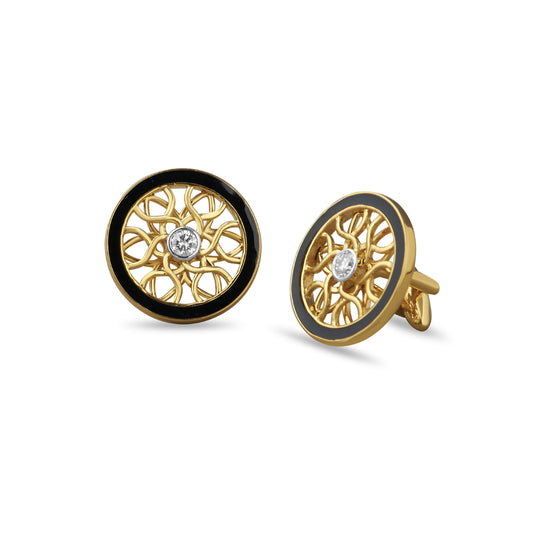 Avion Drop Diamond Cufflinks