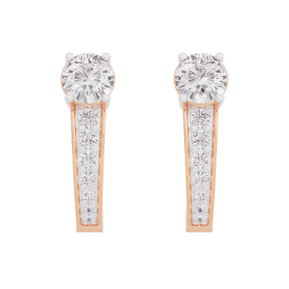 Regal Reflection Diamond Earrings