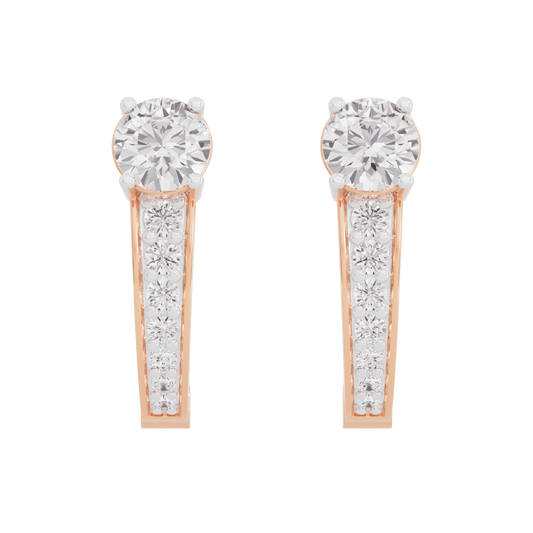 Regal Reflection Diamond Earrings