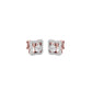 Serene Sophistication Diamond Earrings 18 KT / Rose Gold