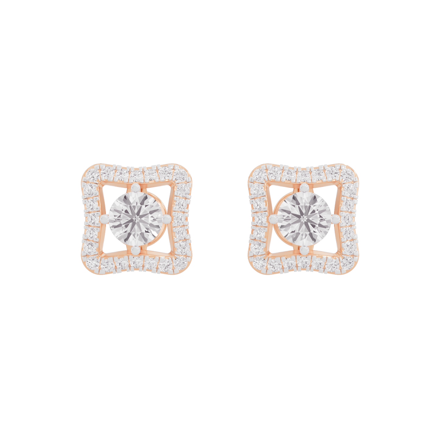 Serene Sophistication Diamond Earrings