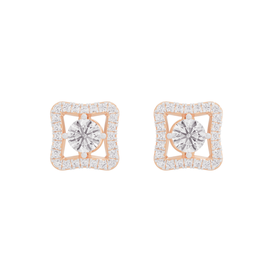 Serene Sophistication Diamond Earrings